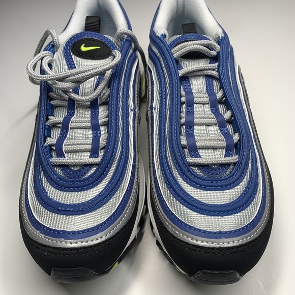 Nike Air Max 97 Women Shoes Size 9 Atlantic Blue Voltage Yellow DQ9131-400 - Picture 8 of 10